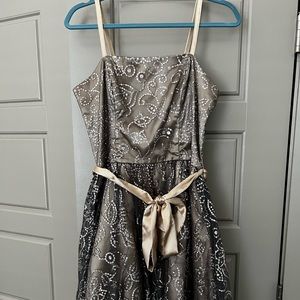 Gold Homecoming Dress Size 11/12